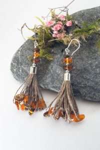 Trio Amber II Earrings Edyta Rosinska Ertisun 3 scaled