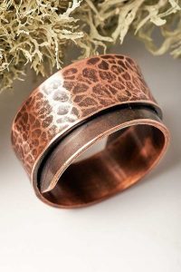 Leopard Band Handmade Ring Band for Men 3