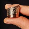 Hidden in Silver Womens Silver Copper Ring Handmade by Edyta Rosinska from Ertisun 6