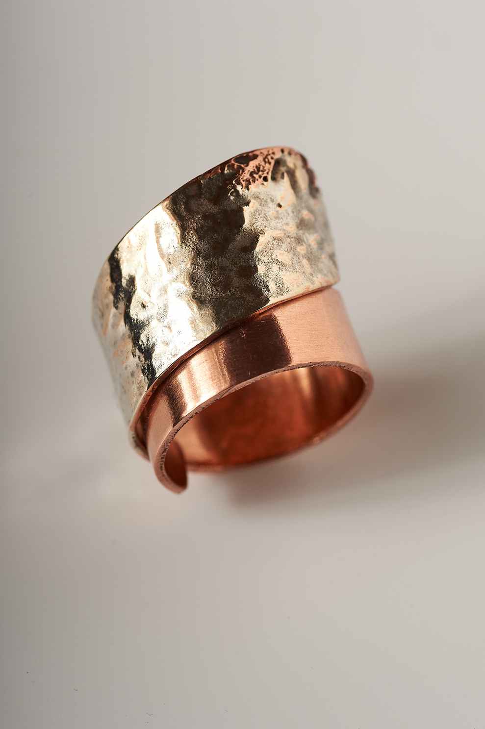 Hidden in Silver Womens Silver Copper Ring Handmade by Edyta Rosinska from Ertisun 7