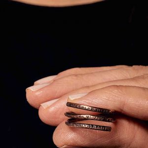 Three Ways Copper Ring