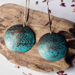 Boho Copper Patina Earrings