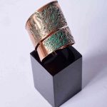 Copper Green Moss Ring