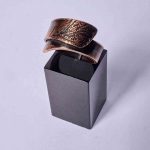 Leaf Reflection Copper Ring