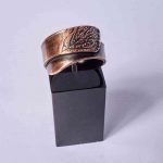 Leaf Reflection Copper Ring