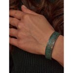 Rustic Wood  Copper Bracelet