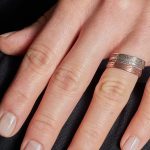 Delicate Copper and Silver Ring