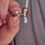 Copper With Silver Delicate Band – Handmade Band for Men