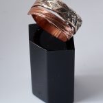 Delicate Copper and Silver Ring