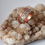 Delicate Copper and Silver Ring