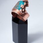 Handmade Copper Ocean Waves Ring