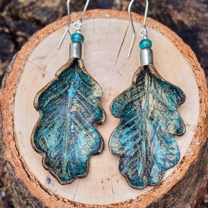 Leather Earrings Autumn Collection