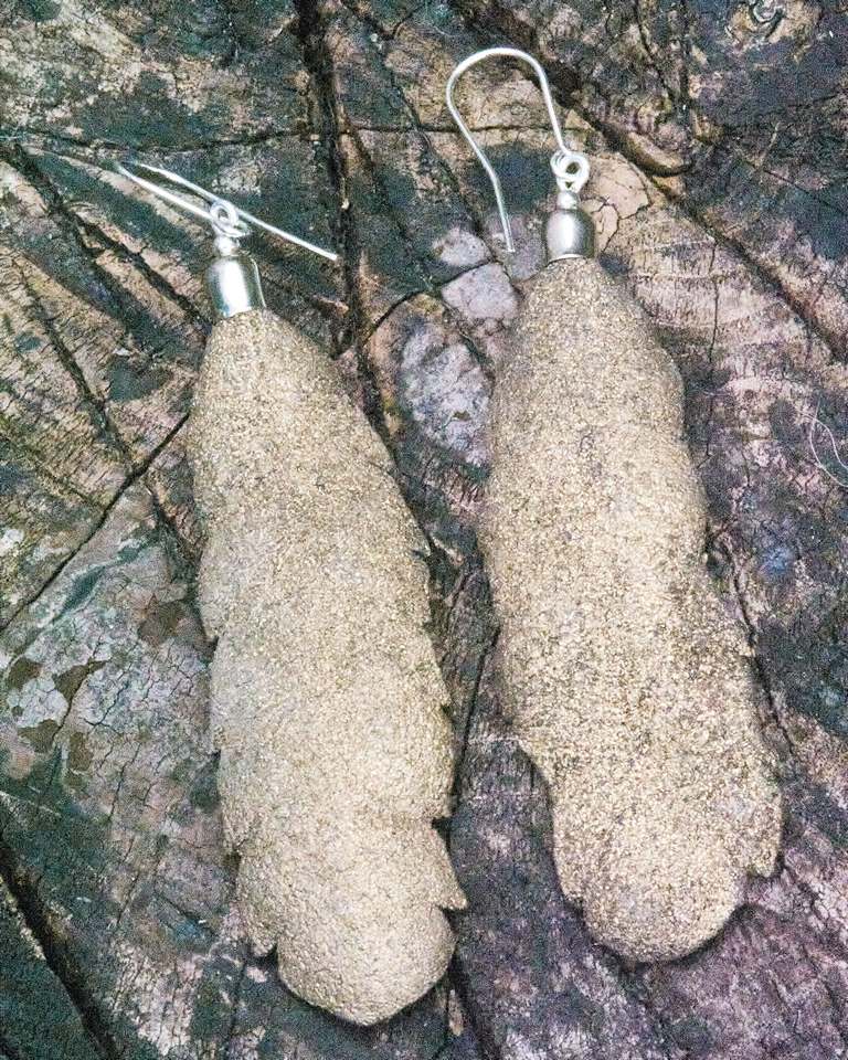 Leather Earrings Autumn Collection