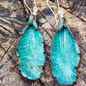 Leather Earrings Autumn Collection